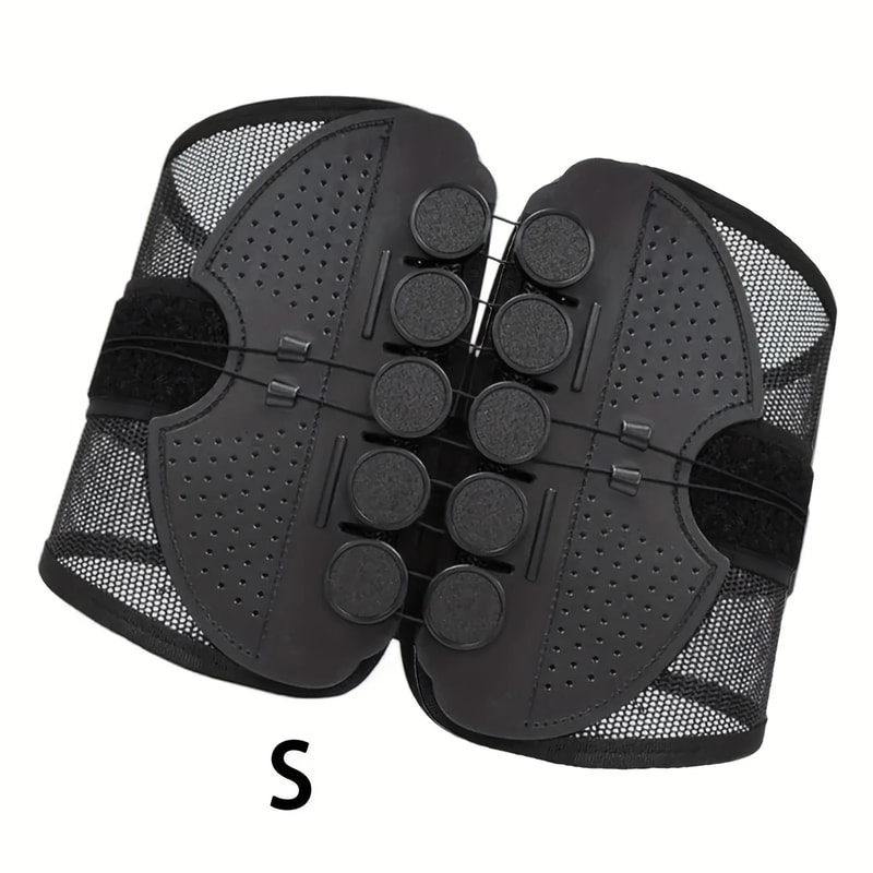 Breathable Mesh Adjustable Sports Waist Support Belt With Double Drawstring For Hiking Camping Fitn 5