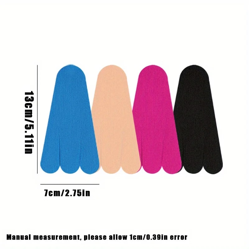 Elastic Foot Support Kinesiology Tape For Sports PreCut Strips 1