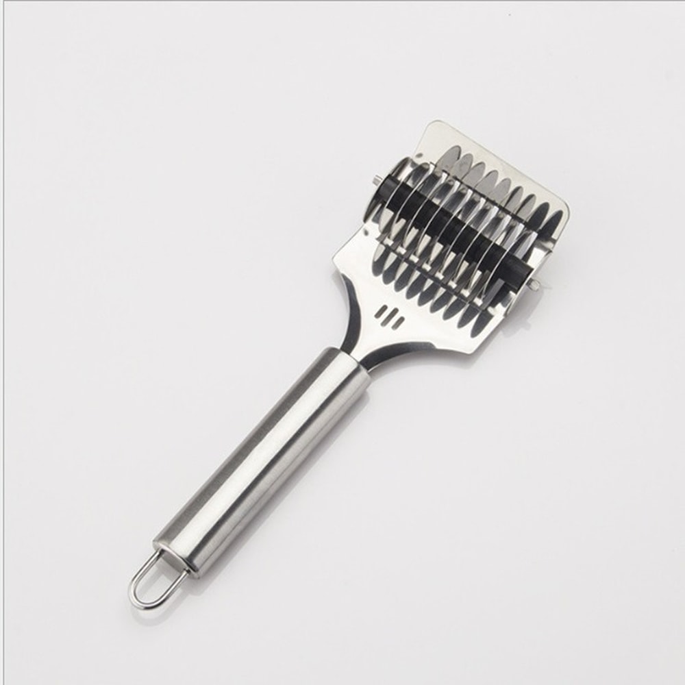 Lattice Roller Docker Dough Cutter Tool Stainless Steel Spaghetti Noodle Maker DIY Kitchen Helper F 1