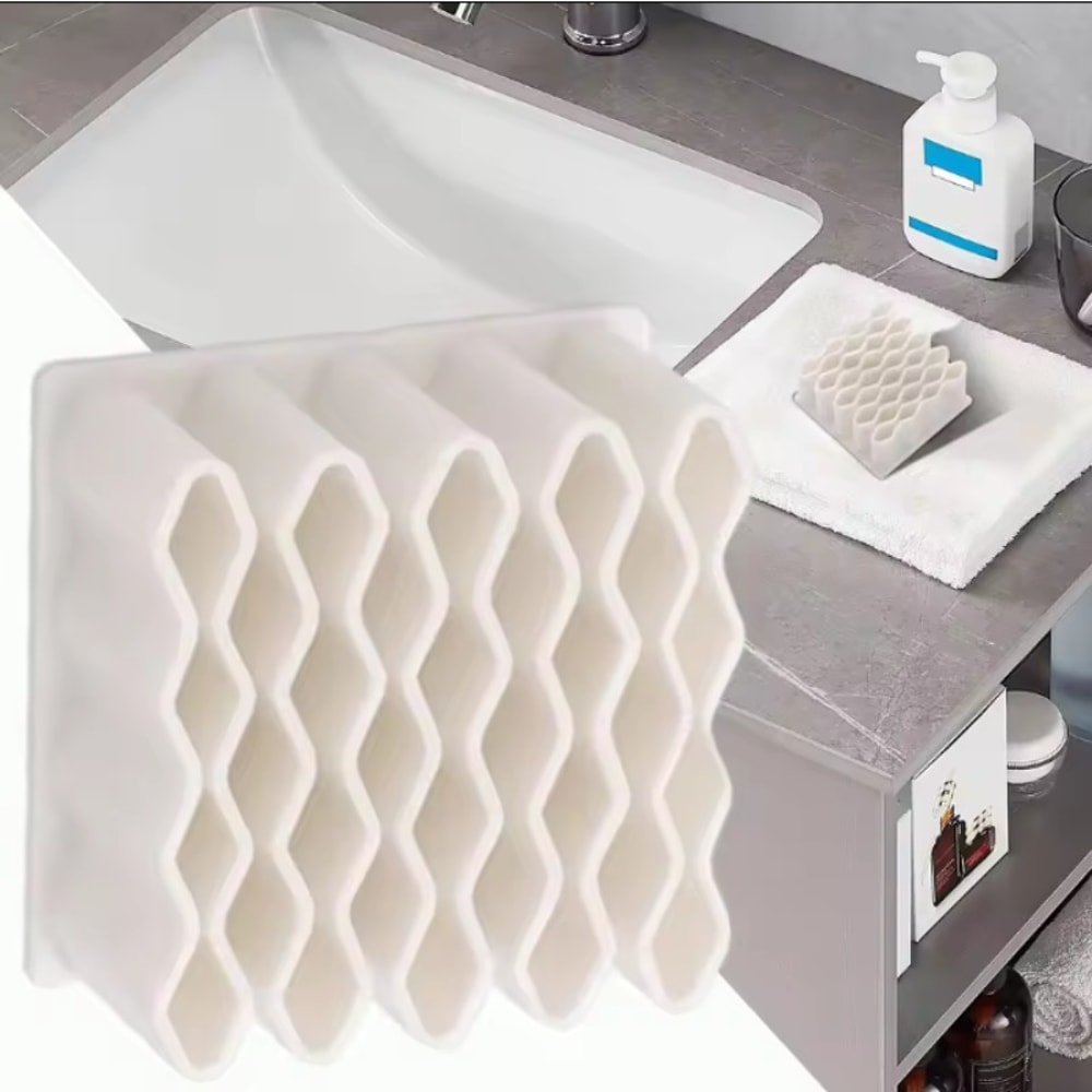 Silicone Desktop Organizer Tray For Cosmetic Storage Multi Purpose Pen Holder Desk Organizer Stand 0