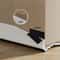 Mute Noise Reduction Door Bottom Strip PVC Wool Gap Sealer Draft Stopper 1