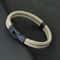 Stackable Men Bracelet New Fashion Thread Design Double Layer Detachable Matching Leisure Accessori 1