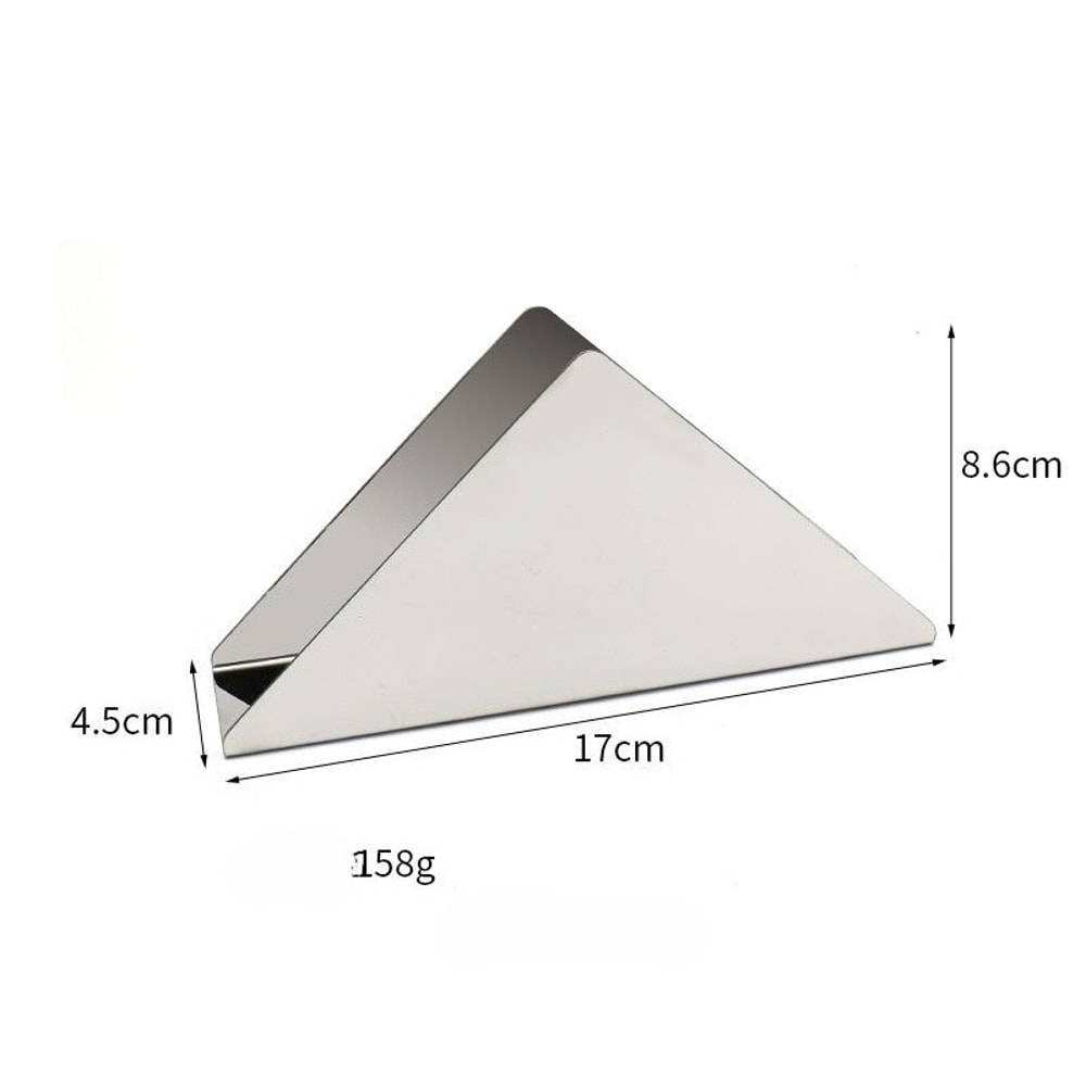 Storage Stand For Home Name Card Display Rack Stainless Steel Multi Tissue Holder 6