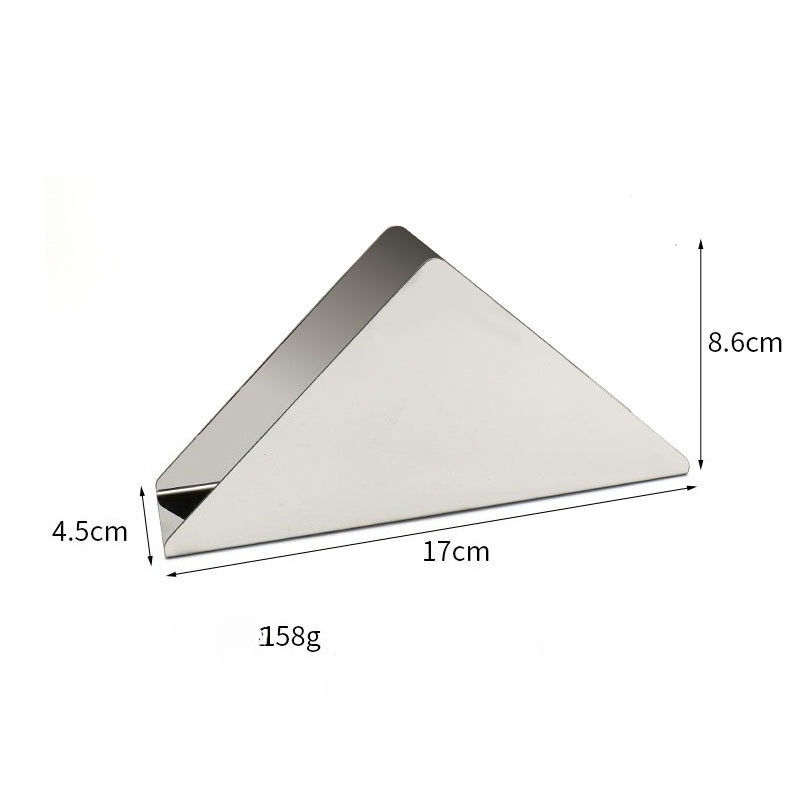 Storage Stand For Home Name Card Display Rack Stainless Steel Multi Tissue Holder 6