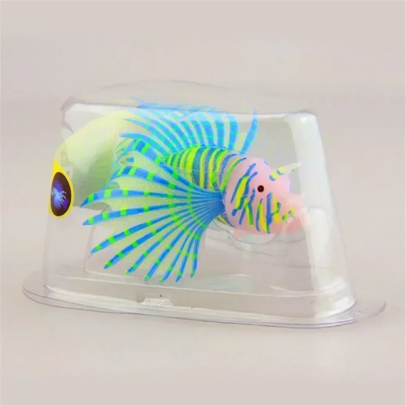 Colorful Lionfish Floating Ornament For Underwater Aquarium Tank Landscape 6