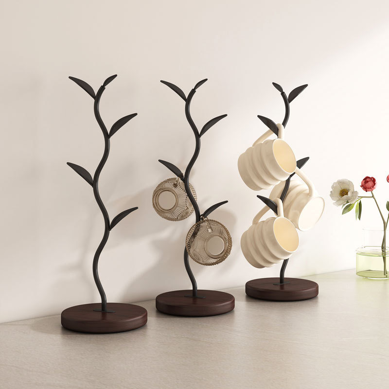 Decorative Cup Holder Shelf, Tree-shaped, Kitchen and Home Key Storage