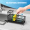 Must-Have Kitchen Accessories, Kitchen Sink Sponge Holder with High Brush Rack