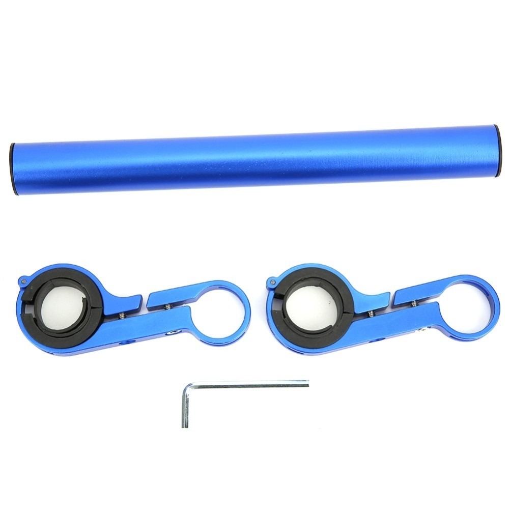 Multifunction Handlebar Extension Mount Aluminum Alloy Bicycle Handlebar Bracket Double Clamp 7