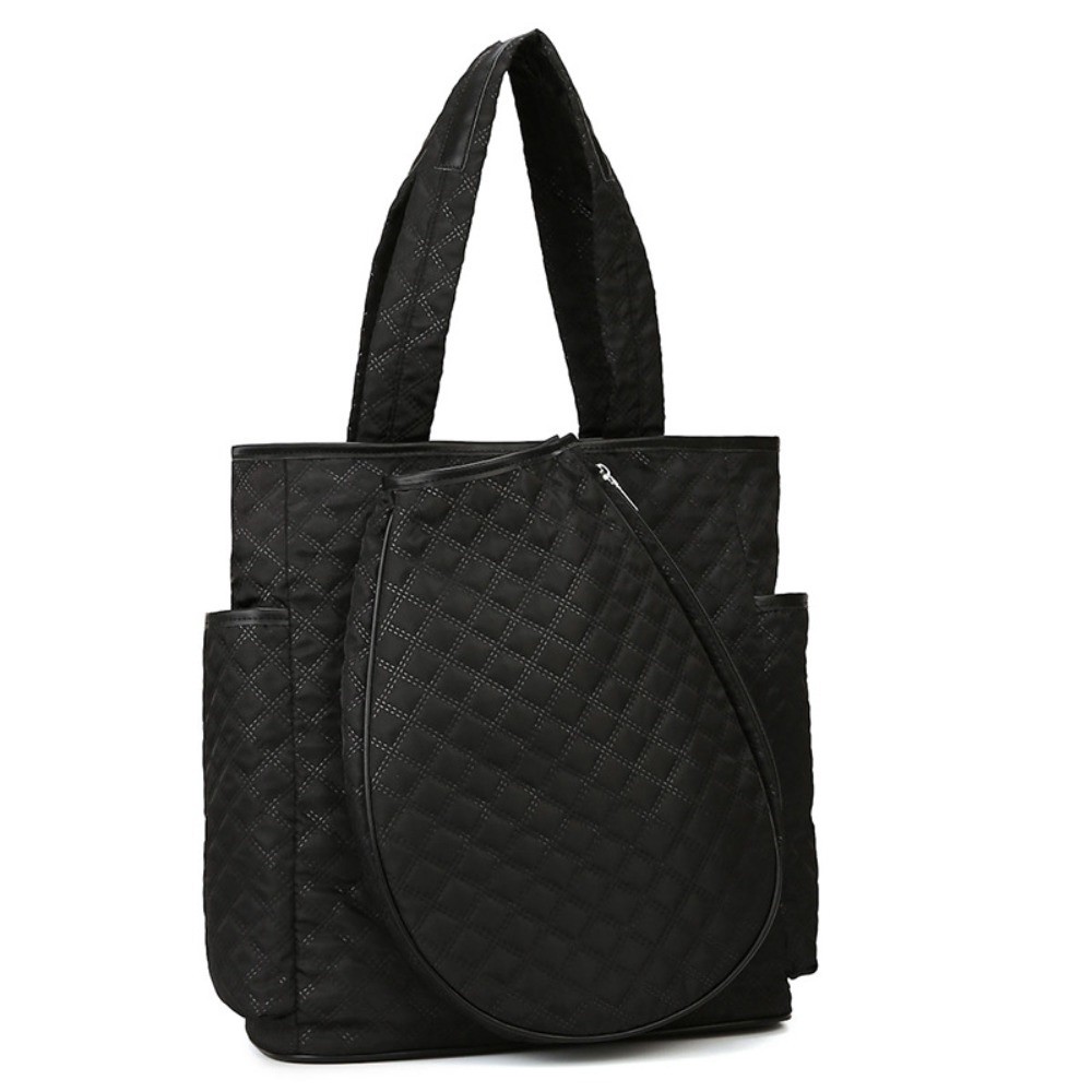 Durable Waterproof Tennis Bag Quilted ExtraLarge Badminton Backpack Premium Lightweight Tennis Tote 7