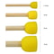 Wooden Handle Sponge Brushes, Round Sponges for Children Drawing, Pottery Sculpture Modeling Tool