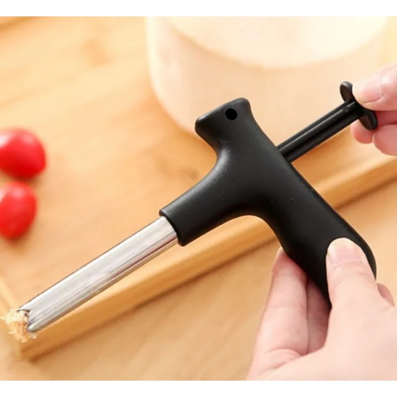 Kitchen Accessories, Coconut Opener, Stainless Steel Cut Knife, Driller Tool
