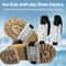 Adjustable Stainless Steel Snow Claw Ice Grippers, Heavy-Duty Winter Grips for Climbing, Walking, Driving