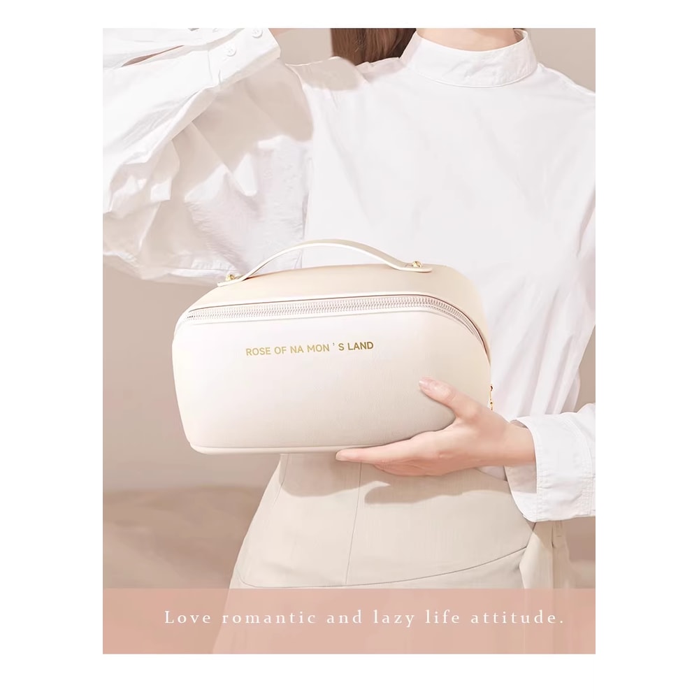 Toiletry Kit Bag, Luxury Makeup Organizer for Women, Travel Makeup Case, Zipper Lady Box