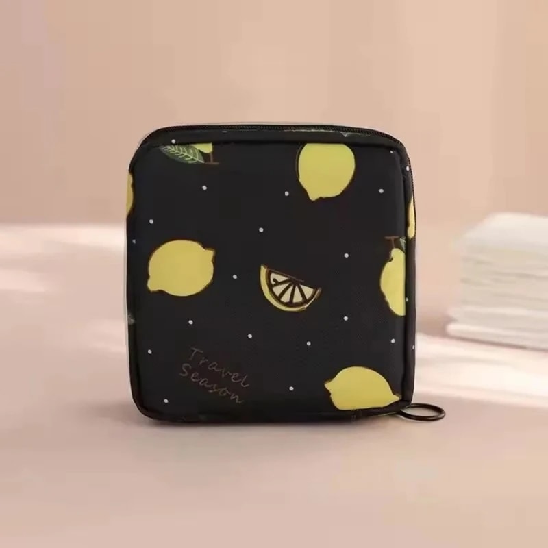 Girl Tampon Storage Bag Portable Waterproof Organizer Bag For Pads And Napkins 7