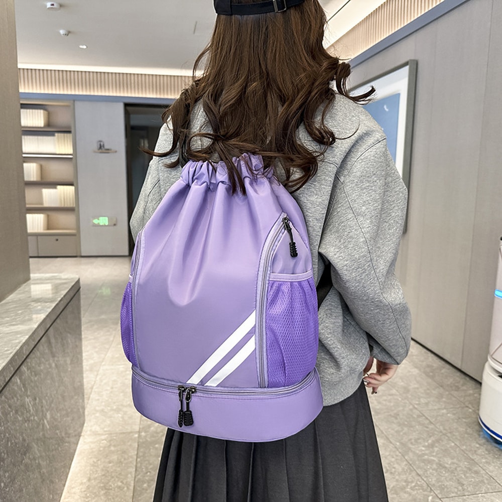 Large Football Basketball Gym Bag Backpack Women School Weekend Travel Backpacks 0