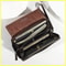Large Capacity Phone Clutch Bag, Men's PU Zipper Handbag with Card Holder & Coin Purse