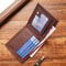 Faux Leather Mens Bifold Wallet Slim Credit ID Card Holder Solid Business Billfold Purse 1