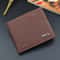 Faux Leather Mens Bifold Wallet Slim Credit ID Card Holder Solid Business Billfold Purse 6