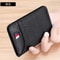 Ultrathin Leather Case For Card Holder Men Multicard Slot Drivers License Case 5
