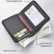 High Quality Short Vertical Mens Wallet Ultrathin PU Leather Card Holder 1