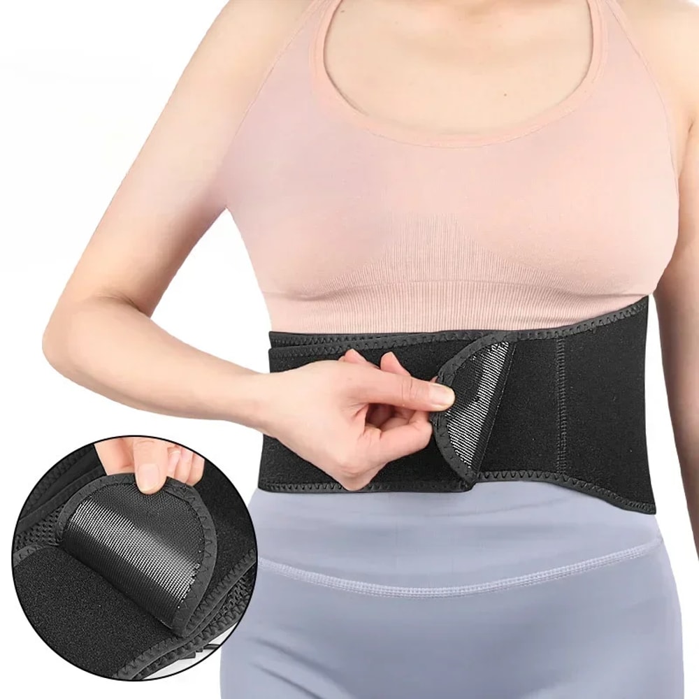 Lumbar Heating Pad With USB Charging Electric Heated Waist Support Brace For Pain Relief 2
