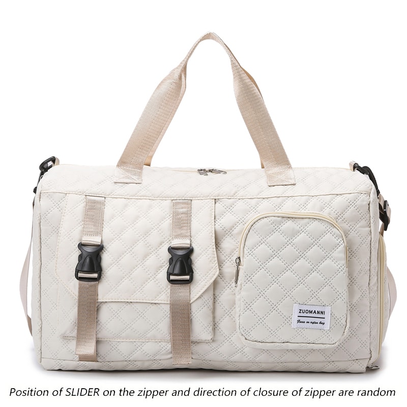 Portable Sports Gym Bag For Overnight Trips Durable Nylon Travel Duffle Bag 7