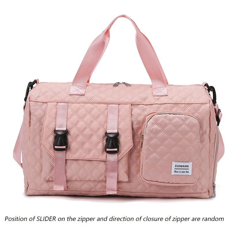 Portable Sports Gym Bag For Overnight Trips Durable Nylon Travel Duffle Bag 10