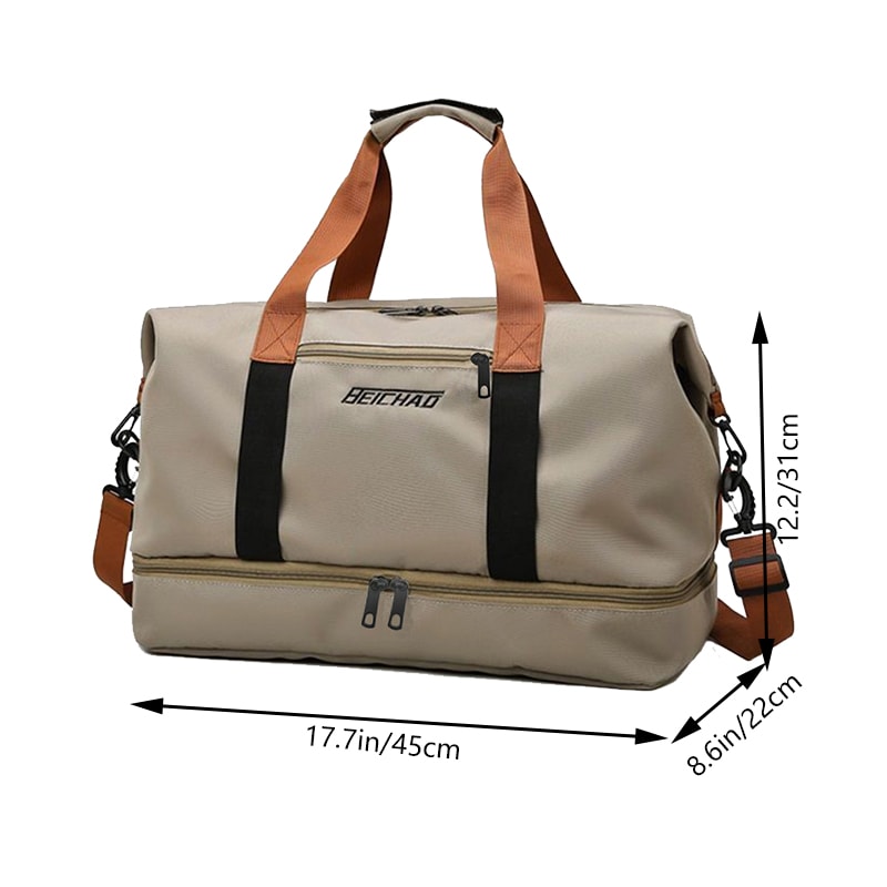 Travel Backpack For Men And Women Neutral Color Luggage Bag 4