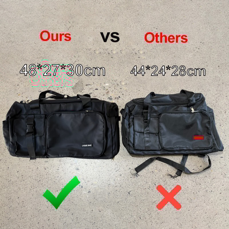 Fitness Sports Gym Bag for Women, Wet Dry Travel Duffel, Crossbody Shoulder Handbag