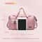 Fitness Sports Gym Bag for Women, Wet Dry Travel Duffel, Crossbody Shoulder Handbag