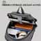 One Mens Business Backpack With Luggage Strap Perfect For Commuting 4