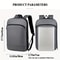 One Mens Business Backpack With Luggage Strap Perfect For Commuting 5