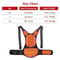 Magnetic Self-heating Massage Warm Back Support Vest, Shoulder Spine Posture Correction, Magnetic Heating Vest Home Use