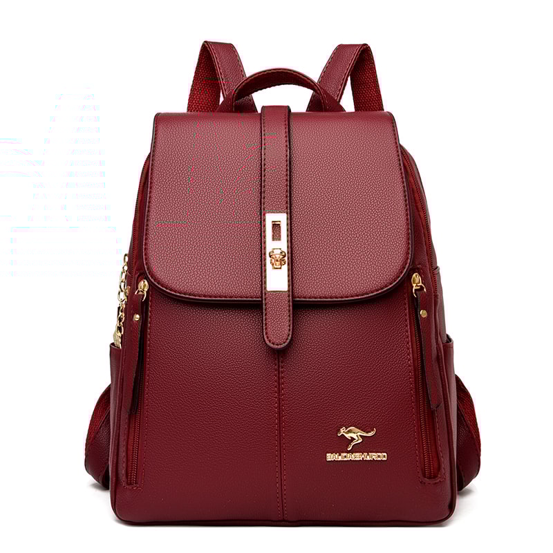 School Bags For Girls Mochila Rucksack Luxury Women Leather Backpacks For Girls 8