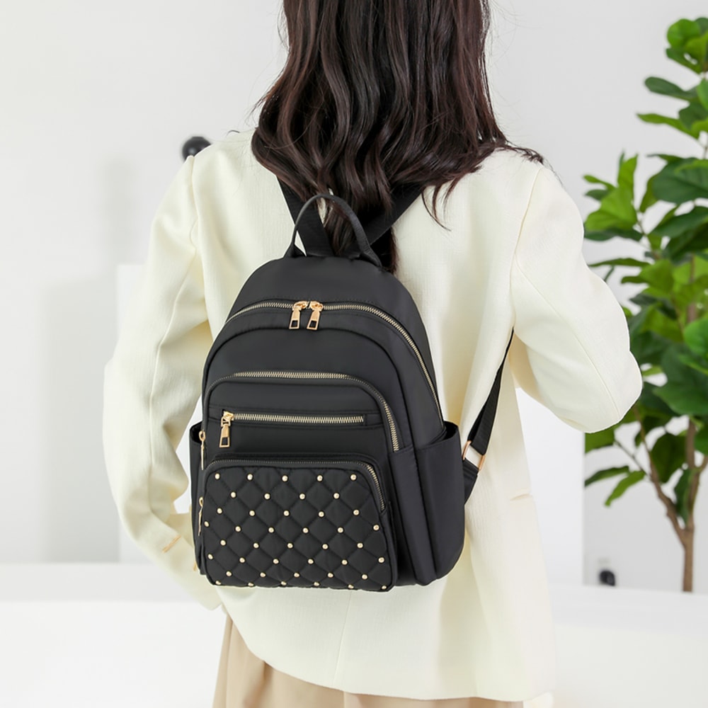 HighQuality Nylon Backpack Fashion Women Travel Bag Large School Backpack For Teenage Girls 1