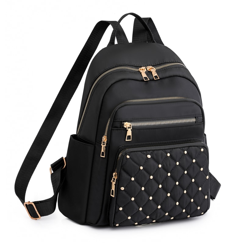 HighQuality Nylon Backpack Fashion Women Travel Bag Large School Backpack For Teenage Girls 6