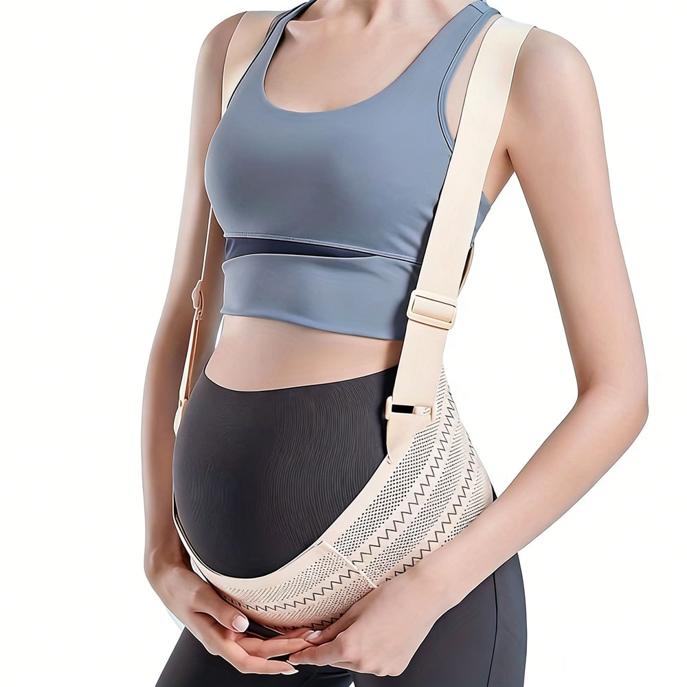 Adjustable Maternity Support Belt For Lower Back Breathable Belly Support Band 6