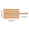 Pasta Gnocchi Macaroni Board NonSticky Wooden Garganelli Board With Handle 5