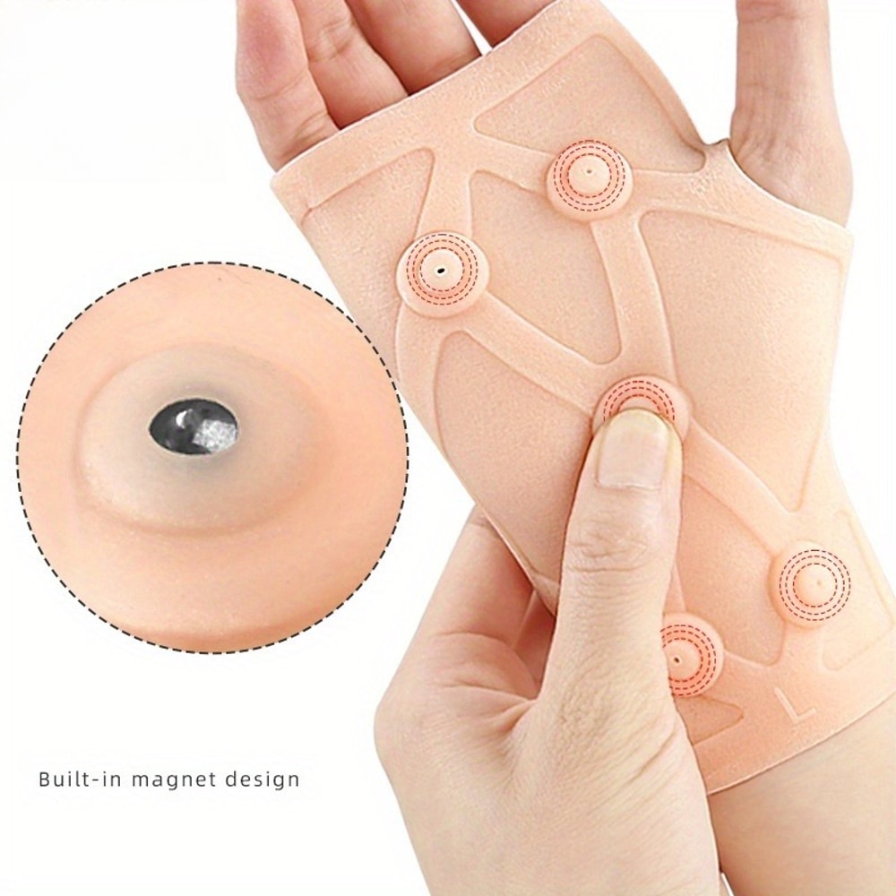 Pain Relief Silicone Glove Protector, Alleviates Carpal Tunnel Syndrome and Tendinitis Pain