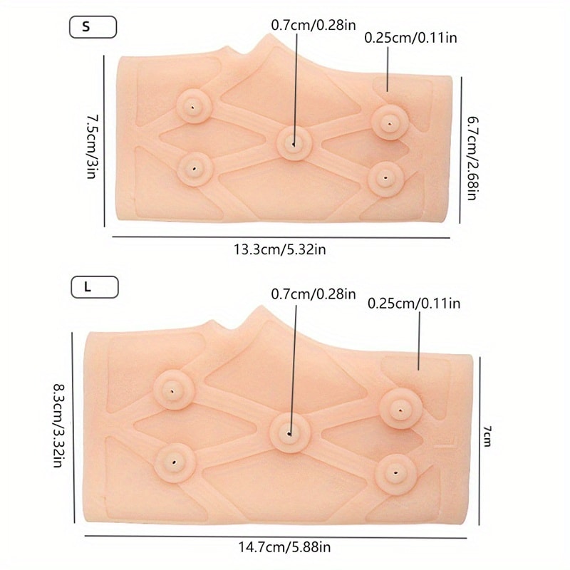 Pain Relief Silicone Glove Protector, Alleviates Carpal Tunnel Syndrome and Tendinitis Pain