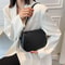 New Popular Square Sling Bag, Fashionable Advanced Texture Retro Small Saddle Bag Women