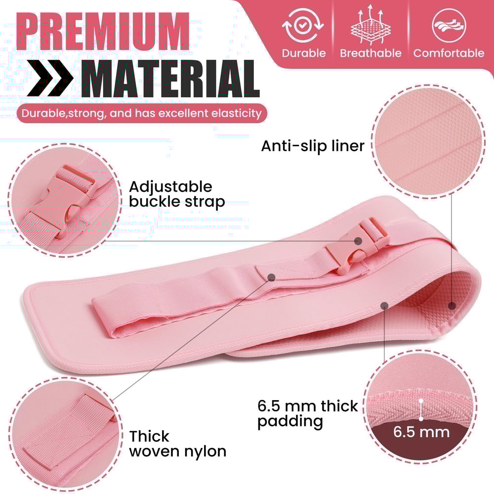 Dumbbell Hip Thrust Belt Comfortable For Kettlebells Plates And More Thicken Widen 3