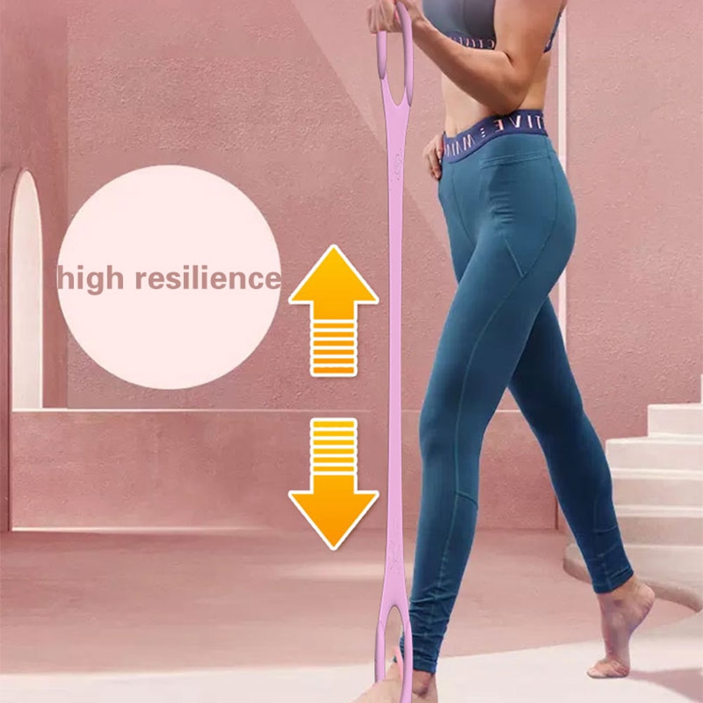 Pull-Up Device with 8-Shaped Fitness Resistance Band for Full Body Workout, Yoga, Pilates