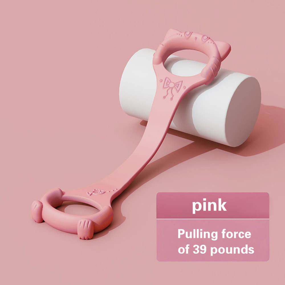 Pull-Up Device with 8-Shaped Fitness Resistance Band for Full Body Workout, Yoga, Pilates