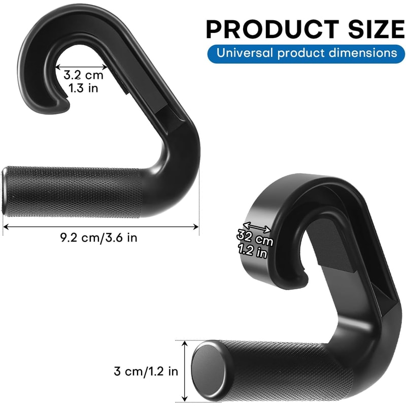 High Strength Nylon Suspension Grips MultiFunctional Hook Handles For Gym Pull Down Machines 1