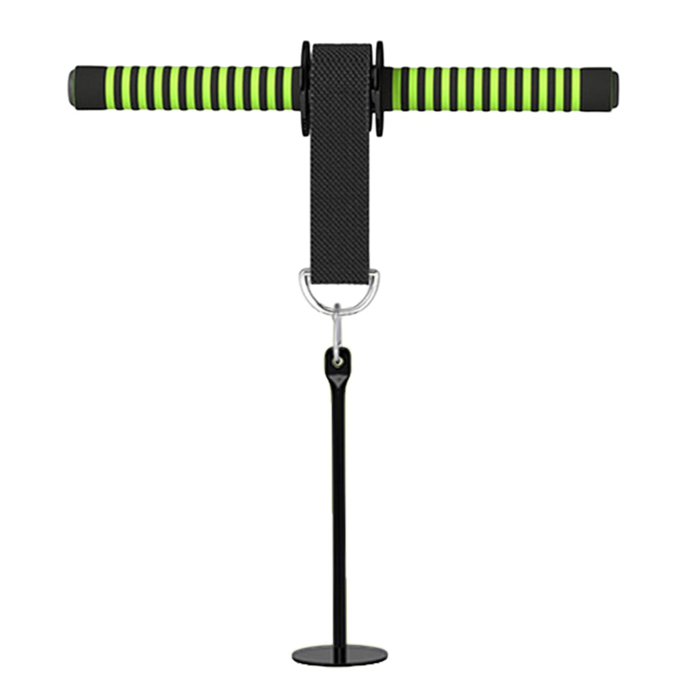 Forearm Muscle Strength Workout Bar Wrist Trainer Pulldown Bar With Thickened Sponge Grip Portable 6