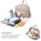 Stylish Solid Fashion Diaper Backpack for Baby Care, Waterproof Multi-function Nappy Changing Bag