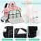 Women Large Capacity Diaper Bag Backpack, Cotton Shoulder Maternity Shopping Bags for Baby Diaper