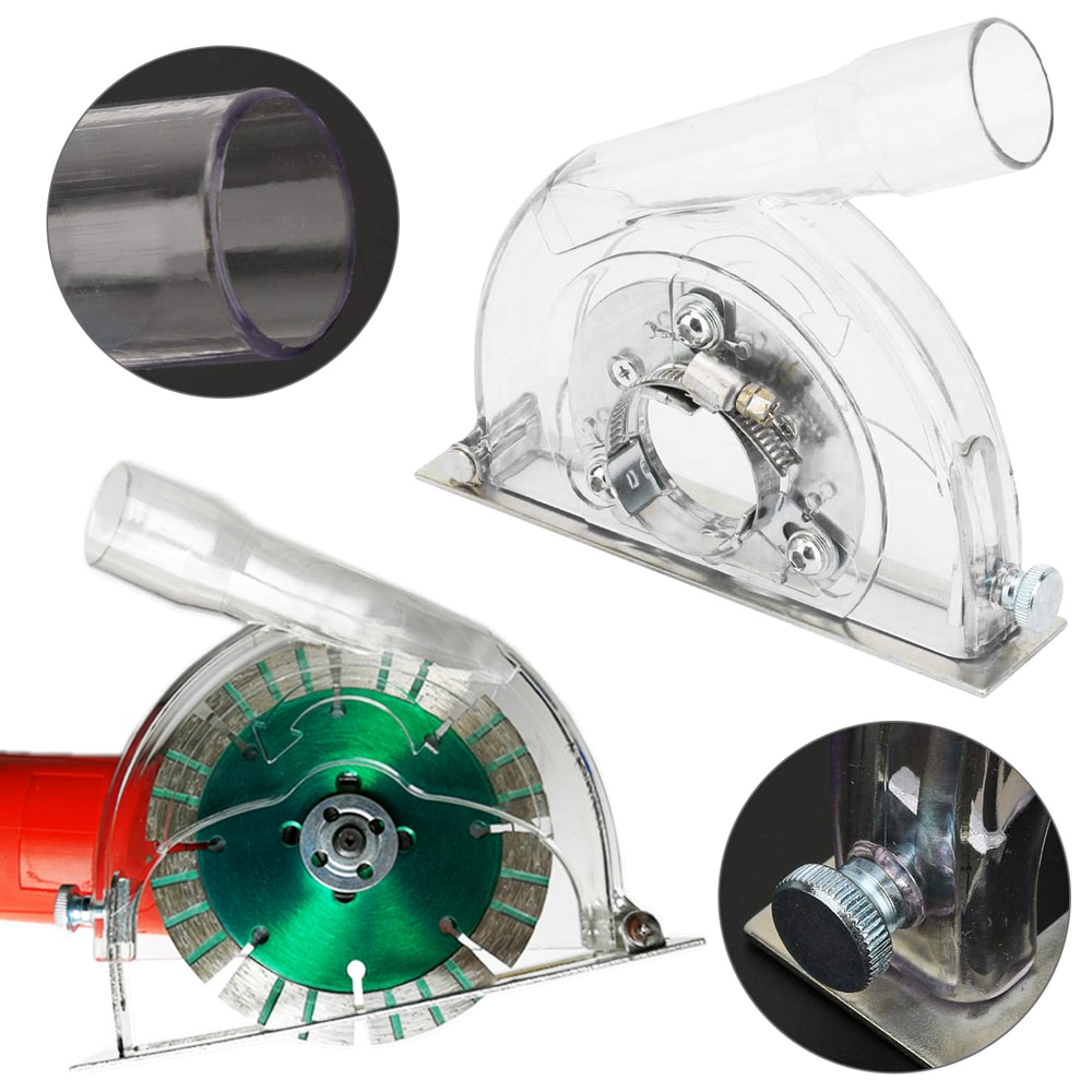 Professional Angle Grinder Guard, Attachments Dust Extractor Cutting Shroud, Durable Grinding Cover
