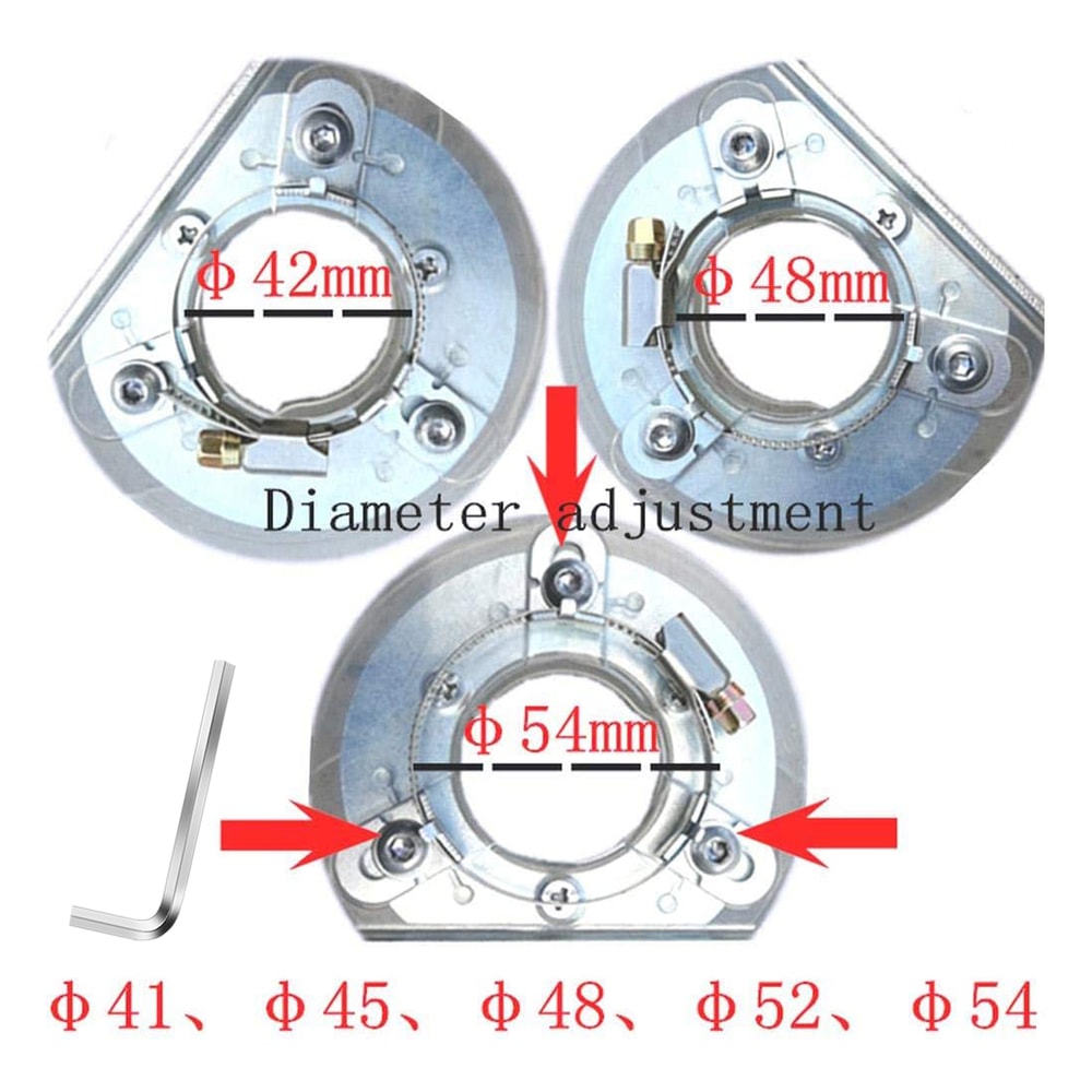 Professional Angle Grinder Guard, Attachments Dust Extractor Cutting Shroud, Durable Grinding Cover